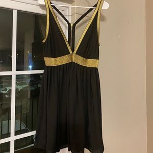 Black & Gold Dress